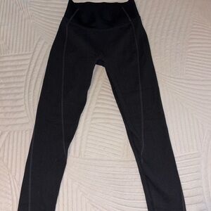 Aerie Offline Black Leggings High-Rise Waistband Stretchy Fabric